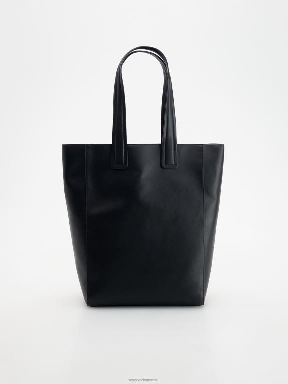 negru Reserved femei accesorii geanta cumparator 648HZ147