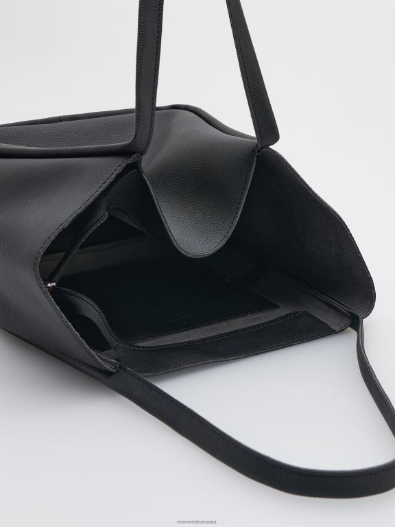 negru Reserved femei accesorii geanta cumparator 648HZ176
