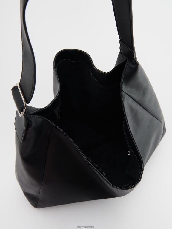 negru Reserved femei accesorii geanta cumparator 648HZ985