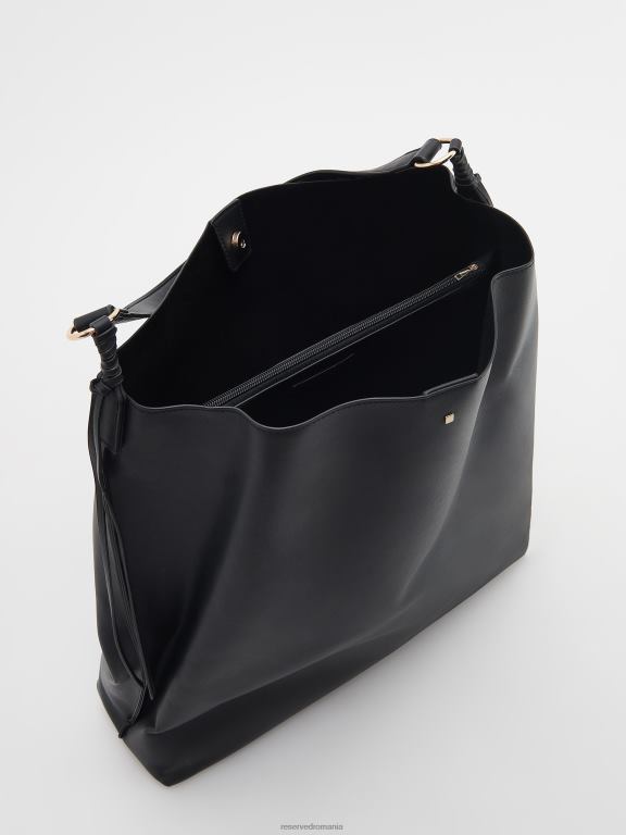 negru Reserved femei accesorii geanta din imitatie de piele 648HZ127