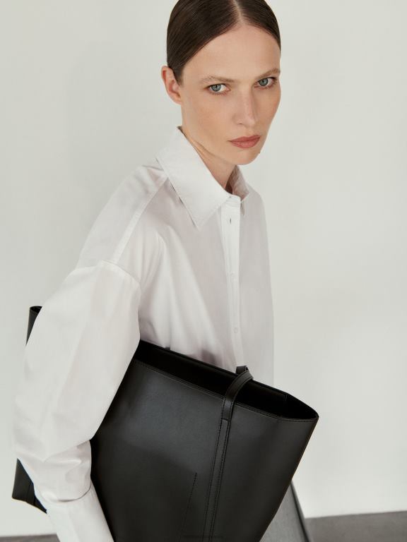 negru Reserved femei accesorii geanta din imitatie de piele 648HZ173