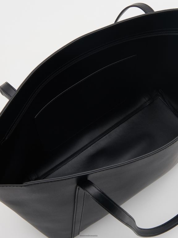 negru Reserved femei accesorii geanta din imitatie de piele 648HZ173