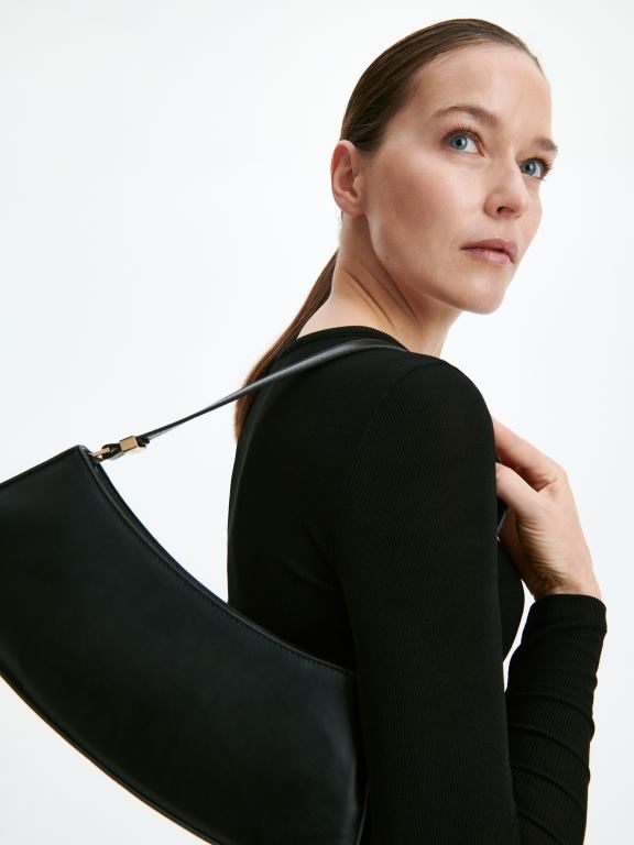 negru Reserved femei accesorii geanta din imitatie de piele 648HZ181