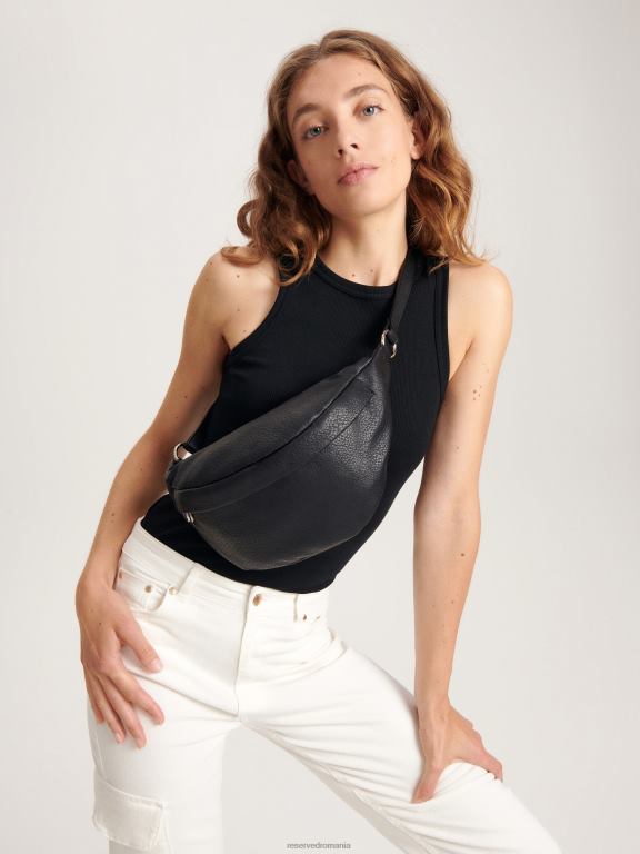 negru Reserved femei accesorii geanta din imitatie de piele 648HZ193