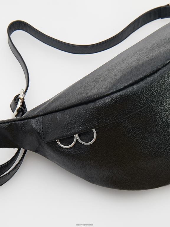 negru Reserved femei accesorii geanta din imitatie de piele 648HZ193