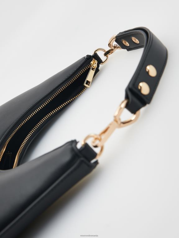 negru Reserved femei accesorii geanta din imitatie de piele 648HZ992