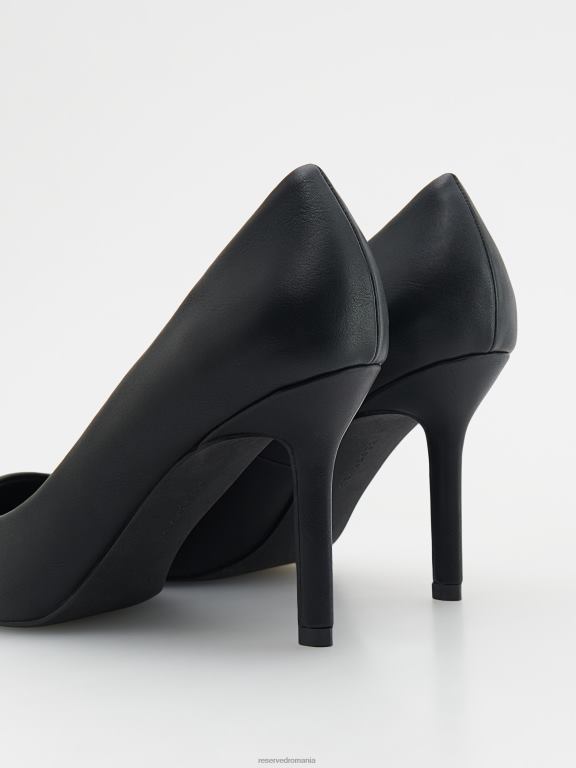 negru Reserved femei pantofi pompe cu toc înalt 648HZ142