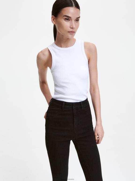 negru Reserved femei îmbrăcăminte blugi slim fit 648HZ796