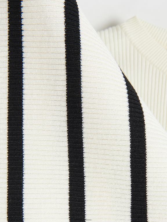 negru Reserved femei îmbrăcăminte bluză cu mâneci bufante 648HZ278