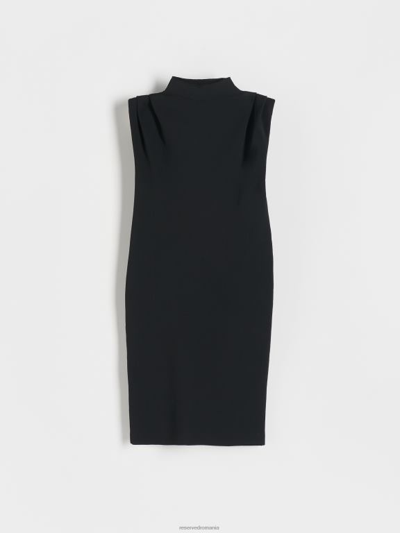 negru Reserved femei îmbrăcăminte body cu rochie mini 648HZ224