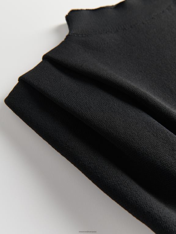 negru Reserved femei îmbrăcăminte body cu rochie mini 648HZ224