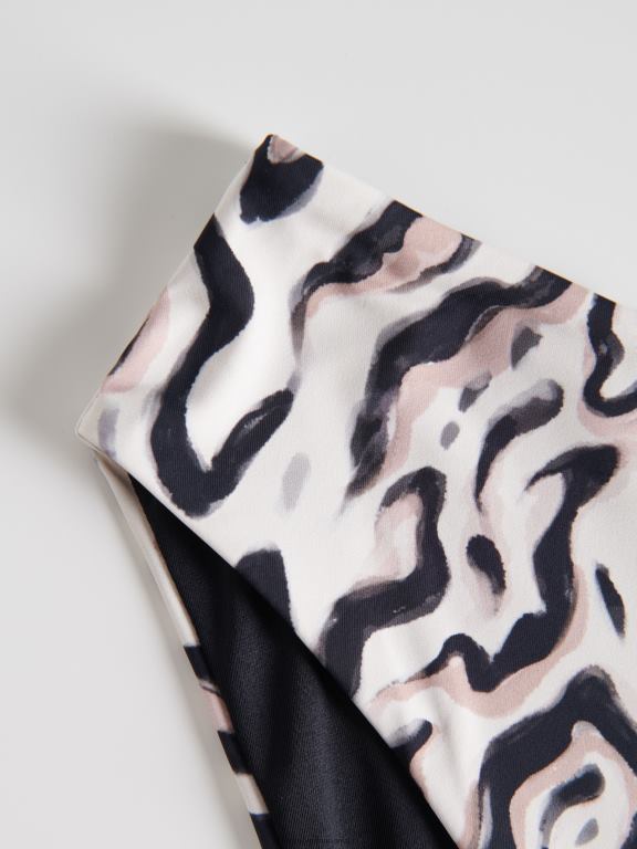 negru Reserved femei îmbrăcăminte fund de bikini 648HZ1046