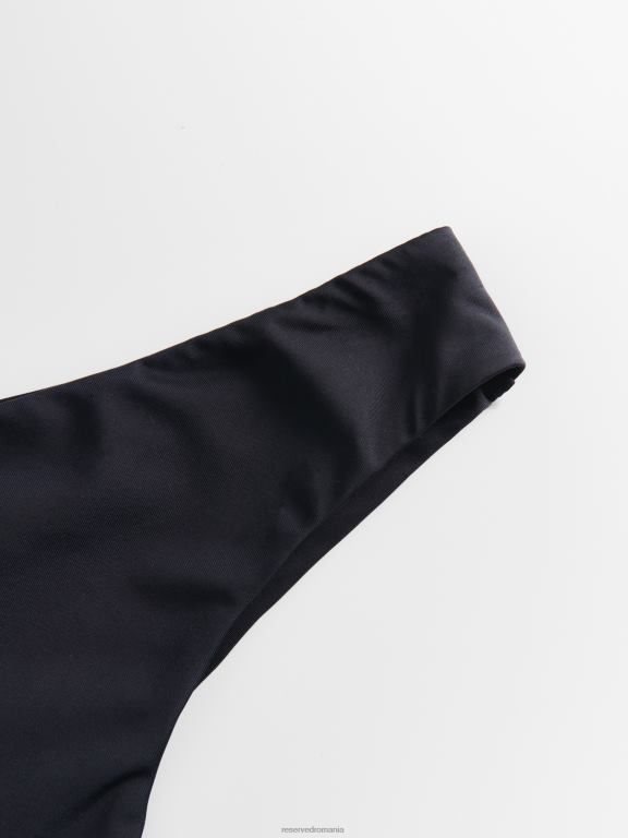 negru Reserved femei îmbrăcăminte fund de bikini 648HZ1049