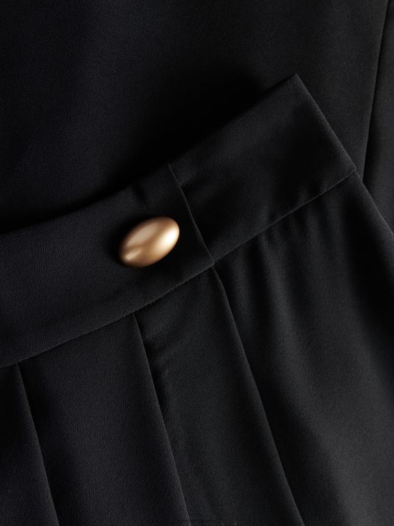 negru Reserved femei îmbrăcăminte fusta midi 648HZ818