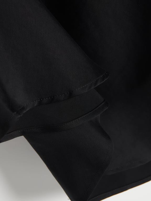 negru Reserved femei îmbrăcăminte fusta tencel lyocell 648HZ852