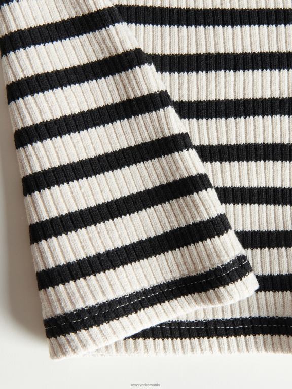 negru Reserved femei îmbrăcăminte fusta trapez 648HZ850