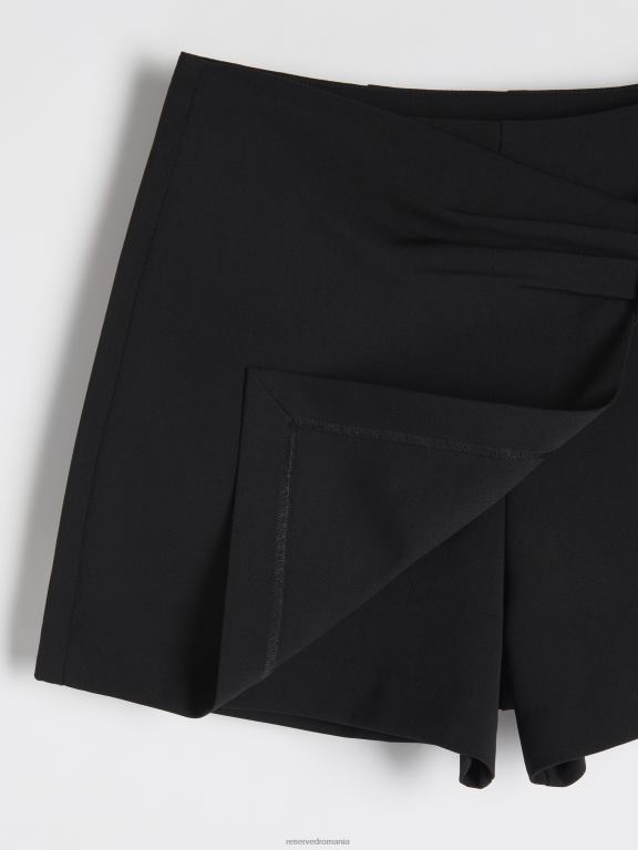negru Reserved femei îmbrăcăminte fustă 648HZ549
