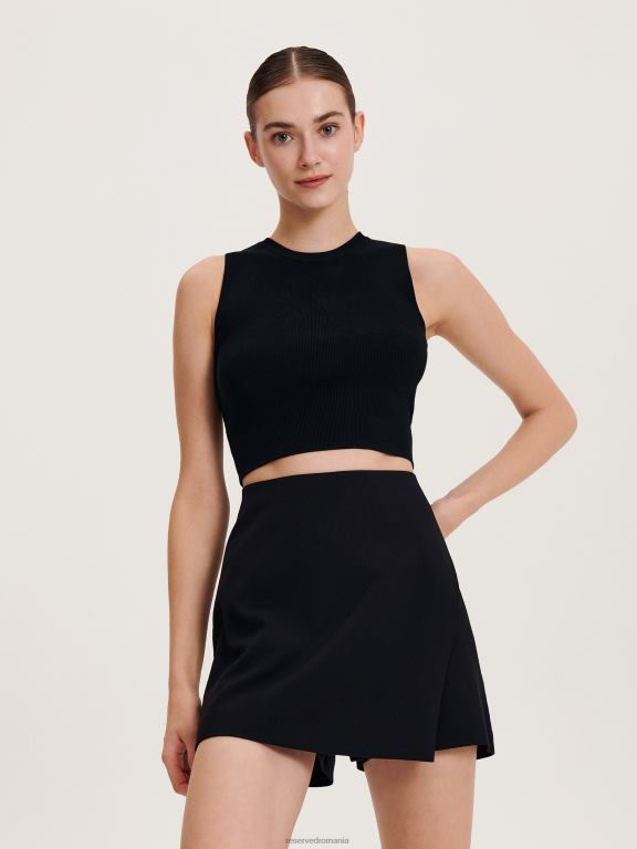 negru Reserved femei îmbrăcăminte fustă 648HZ555
