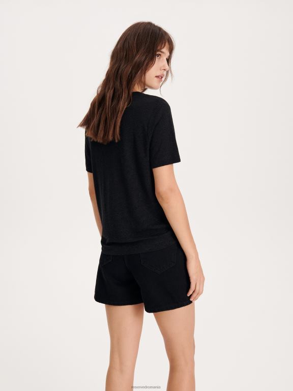 negru Reserved femei îmbrăcăminte fustă 648HZ566