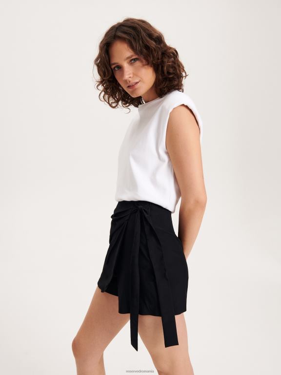 negru Reserved femei îmbrăcăminte fustă 648HZ587