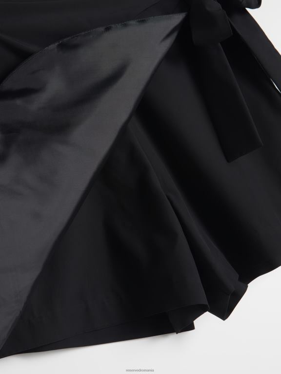 negru Reserved femei îmbrăcăminte fustă 648HZ587