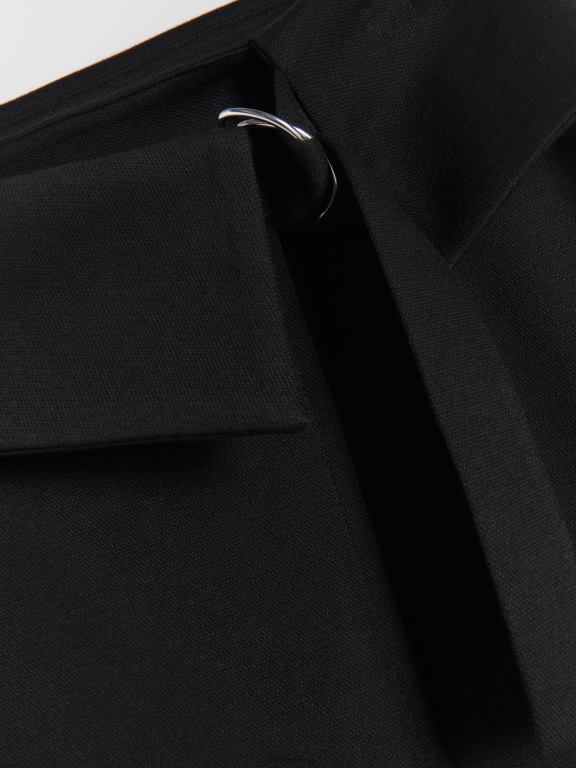 negru Reserved femei îmbrăcăminte fustă mini 648HZ849