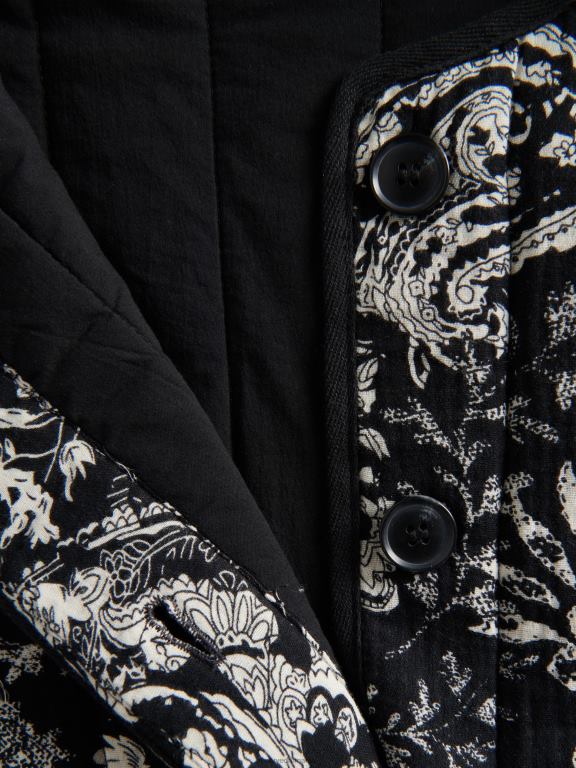 negru Reserved femei îmbrăcăminte jachetă matlasată 648HZ2