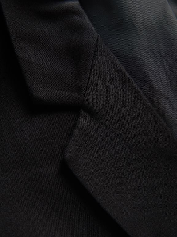 negru Reserved femei îmbrăcăminte jachetă în două piept 648HZ248