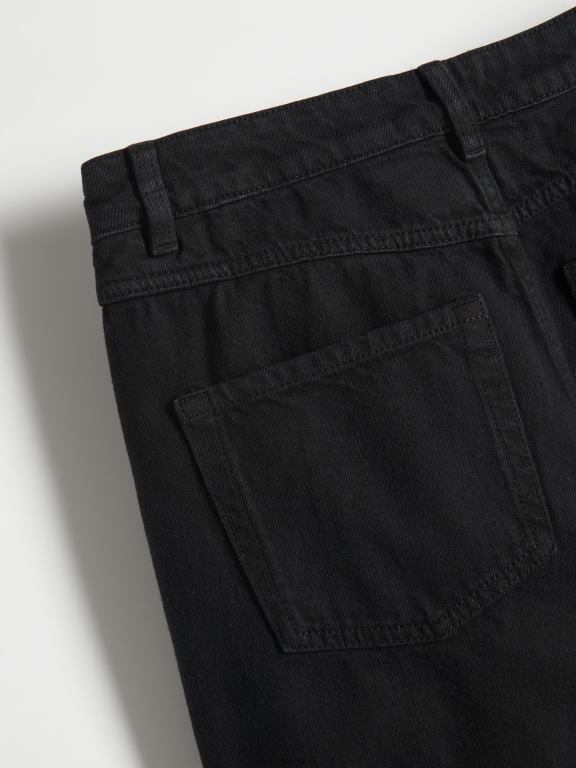 negru Reserved femei îmbrăcăminte pantaloni bogati in bumbac 648HZ714