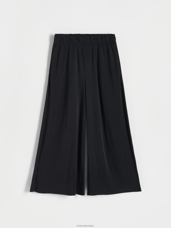 negru Reserved femei îmbrăcăminte pantaloni bogati in modal 648HZ661