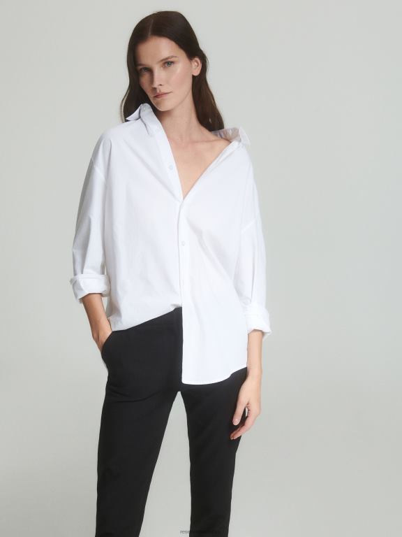 negru Reserved femei îmbrăcăminte pantaloni cu talie elastica 648HZ735