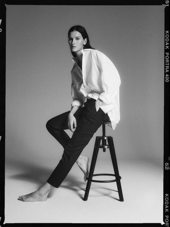 negru Reserved femei îmbrăcăminte pantaloni cu talie elastica 648HZ735