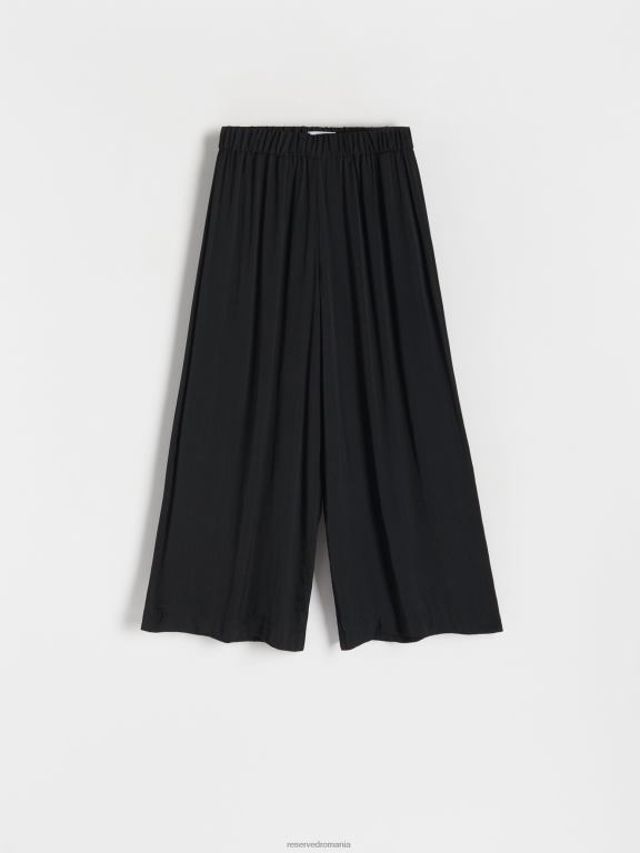 negru Reserved femei îmbrăcăminte pantaloni culotte 648HZ632