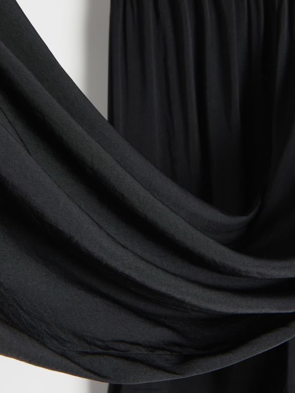 negru Reserved femei îmbrăcăminte pantaloni culotte 648HZ632