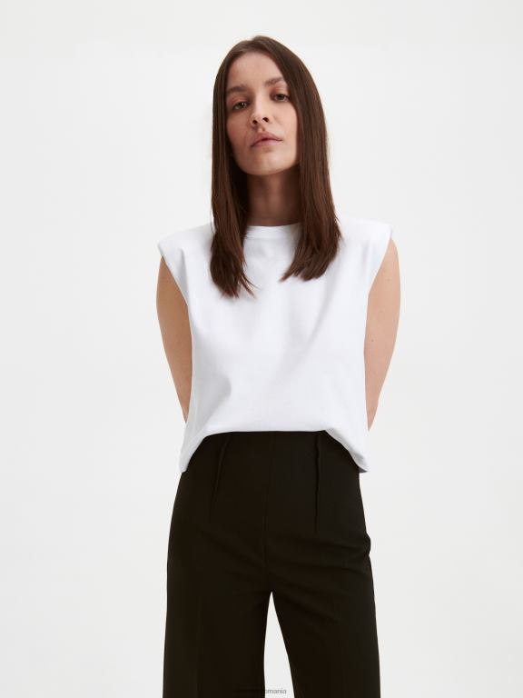 negru Reserved femei îmbrăcăminte pantaloni eleganti cu pliu presat 648HZ682