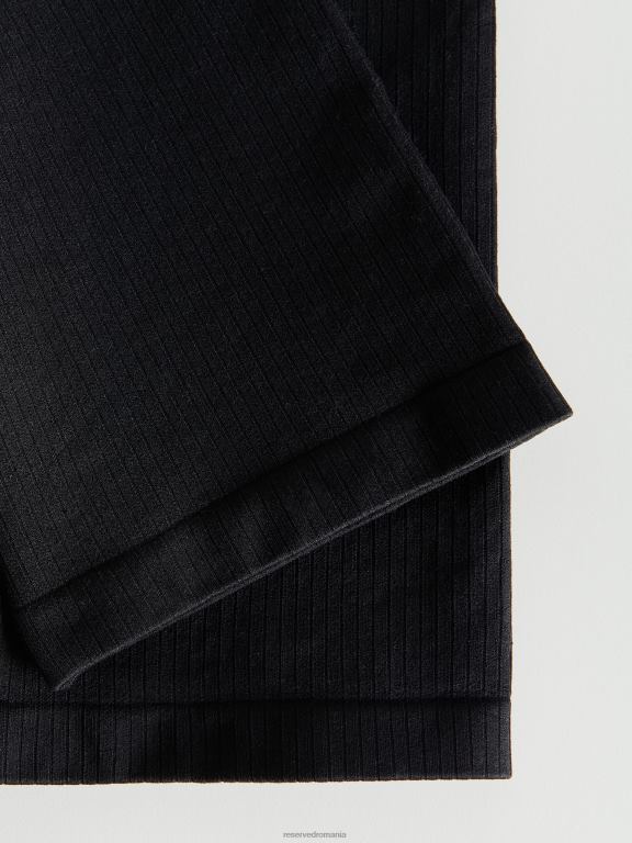 negru Reserved femei îmbrăcăminte pantaloni scurți biker fără cusături 648HZ586