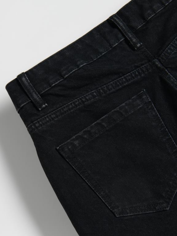 negru Reserved femei îmbrăcăminte pantaloni scurți cu detalii 648HZ554