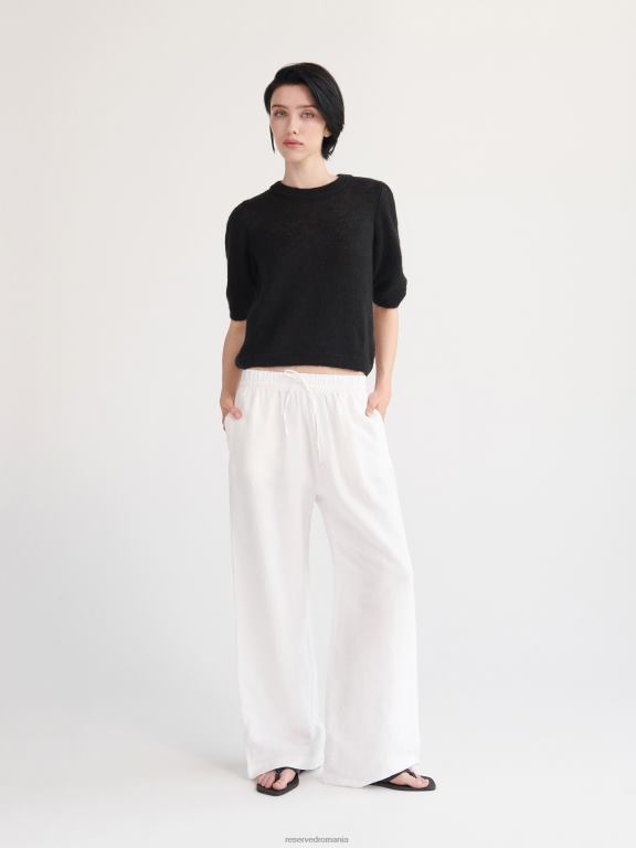 negru Reserved femei îmbrăcăminte pulover cu maneci umflate 648HZ936