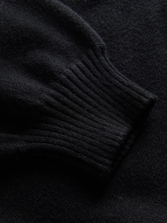 negru Reserved femei îmbrăcăminte pulover cu umăr rece 648HZ929