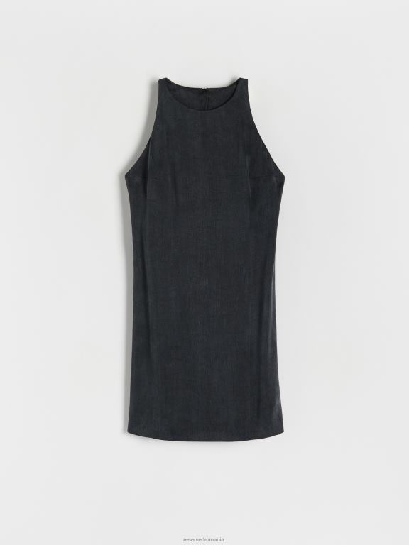 negru Reserved femei îmbrăcăminte rochie 648HZ94