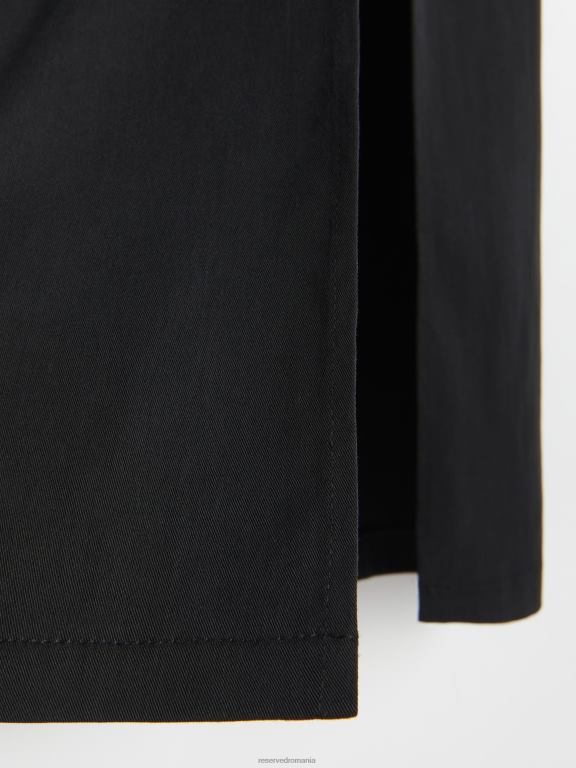 negru Reserved femei îmbrăcăminte rochie cu un singur umăr 648HZ17