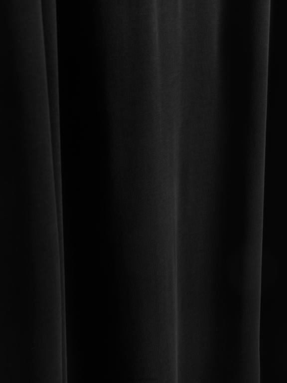 negru Reserved femei îmbrăcăminte rochie midi bogată în modal 648HZ239