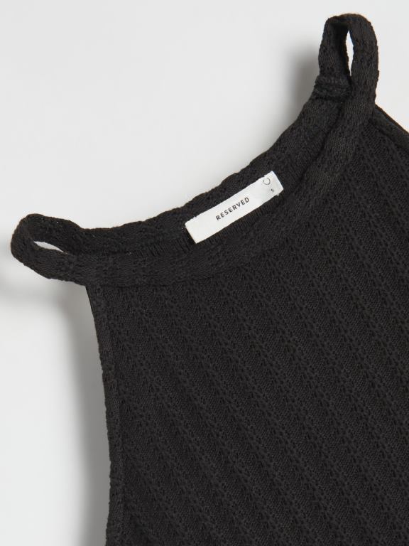 negru Reserved femei îmbrăcăminte rochie mini 648HZ221