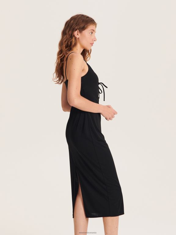 negru Reserved femei îmbrăcăminte rochie mini 648HZ236