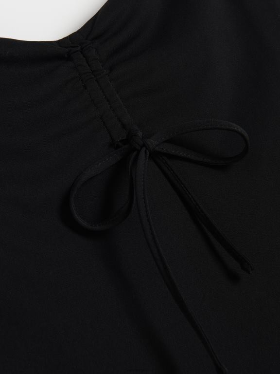 negru Reserved femei îmbrăcăminte rochie mini 648HZ236