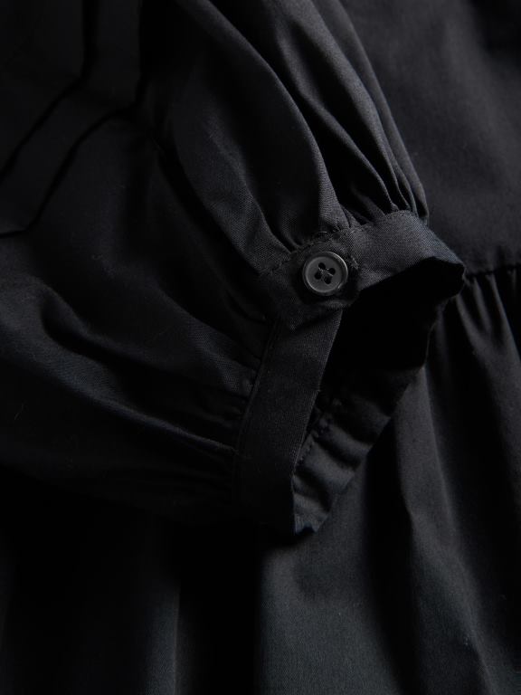 negru Reserved femei îmbrăcăminte rochie mini 648HZ81