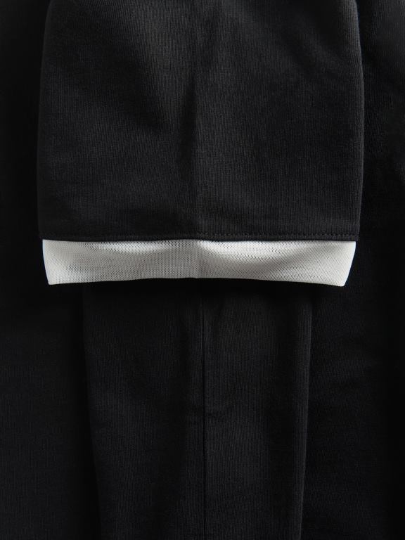 negru Reserved femei îmbrăcăminte tricou cu potrivire regulata 648HZ392