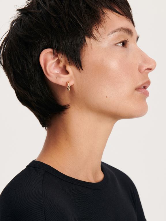 negru Reserved femei îmbrăcăminte tricou modal 648HZ386