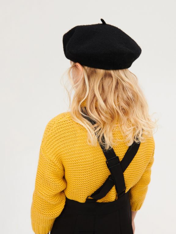 negru Reserved fetelor îmbrăcăminte fusta cu bretele 648HZ1960