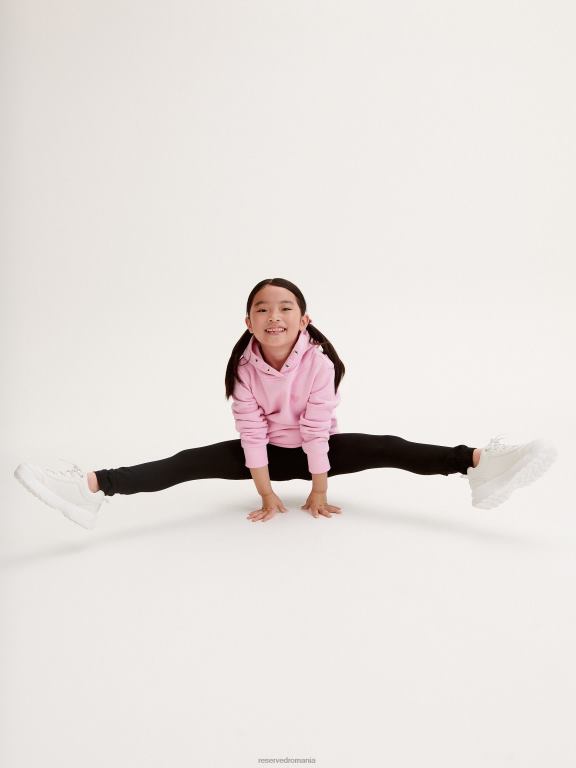 negru Reserved fetelor îmbrăcăminte jambiere bogate din bumbac 648HZ1820